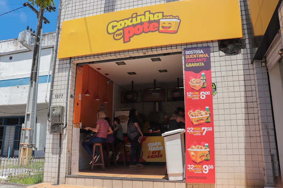 Fachada de Coxinha no Pote