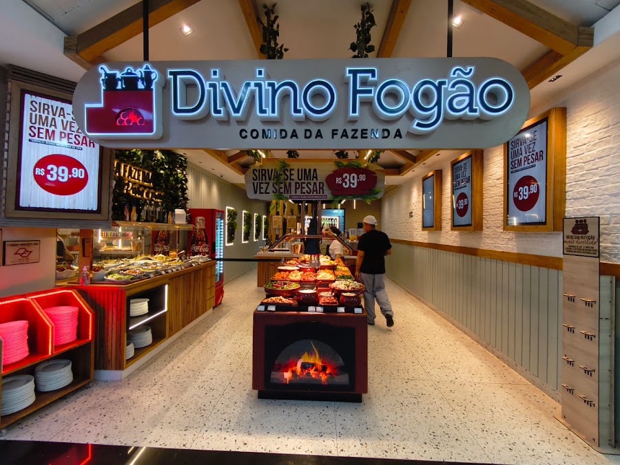 Fachada de Divino Fogão - Comida da Fazenda