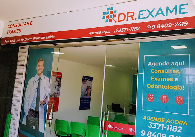 Fachada de Dr. Exame