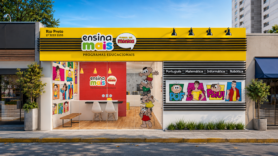 Fachada de Ensina Mais