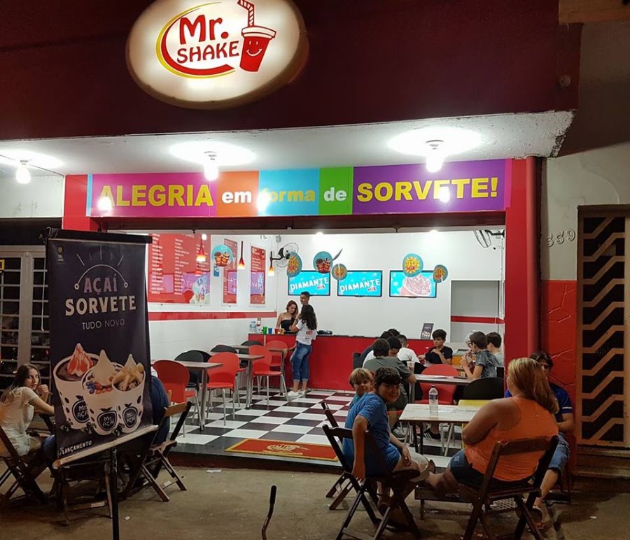 Fachada de Mr Shake Sorvetes