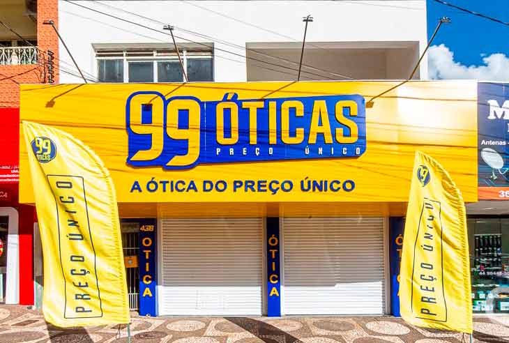 Fachada de 99 Óticas