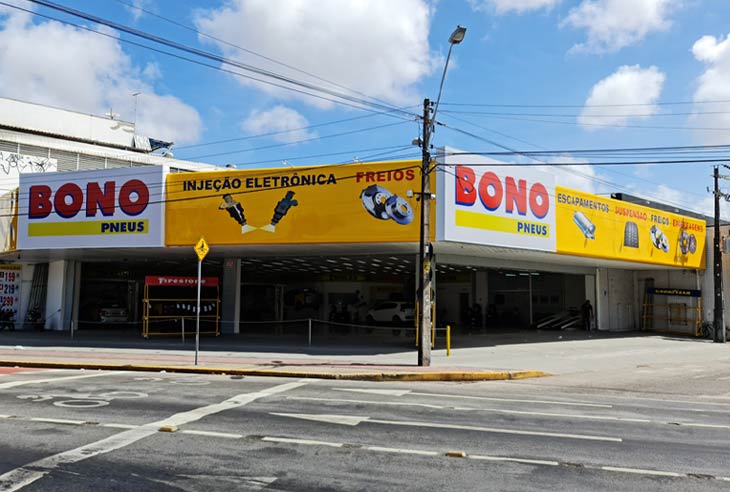 Fachada de Bono Pneus