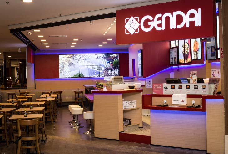 Fachada de Gendai Culinária Japonesa