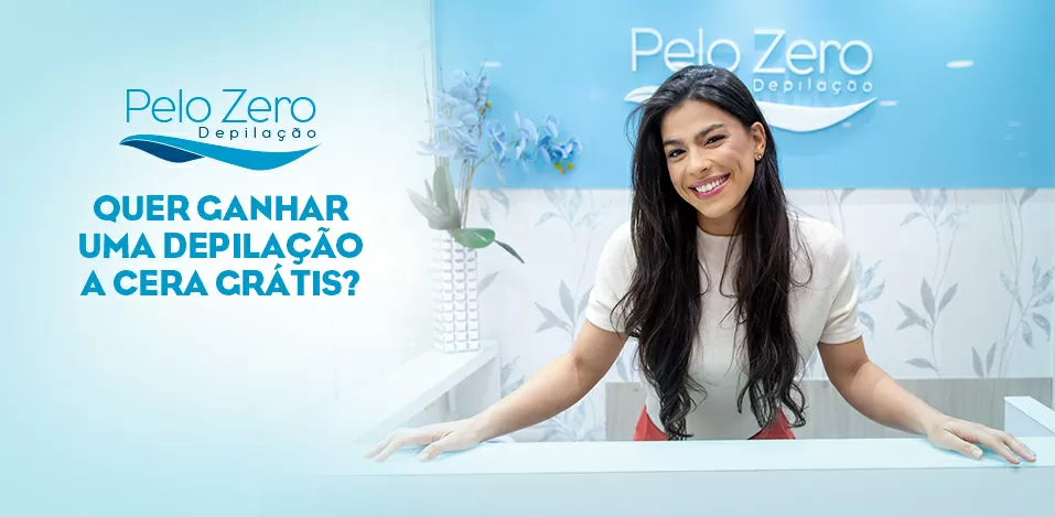 Logo de Pelo Zero Depilação
